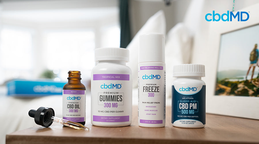 cbdMD line of CBD products
