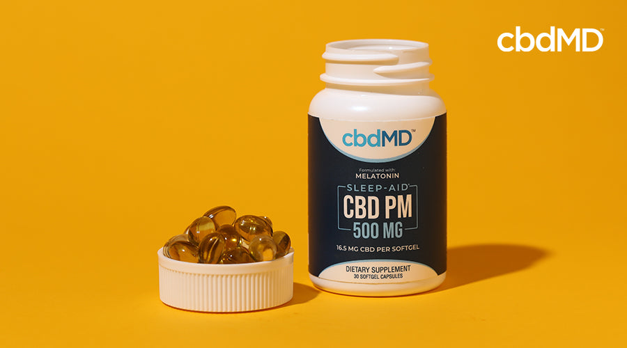 cbdMD CBD PM 500 mg cbd soft gel for sleep