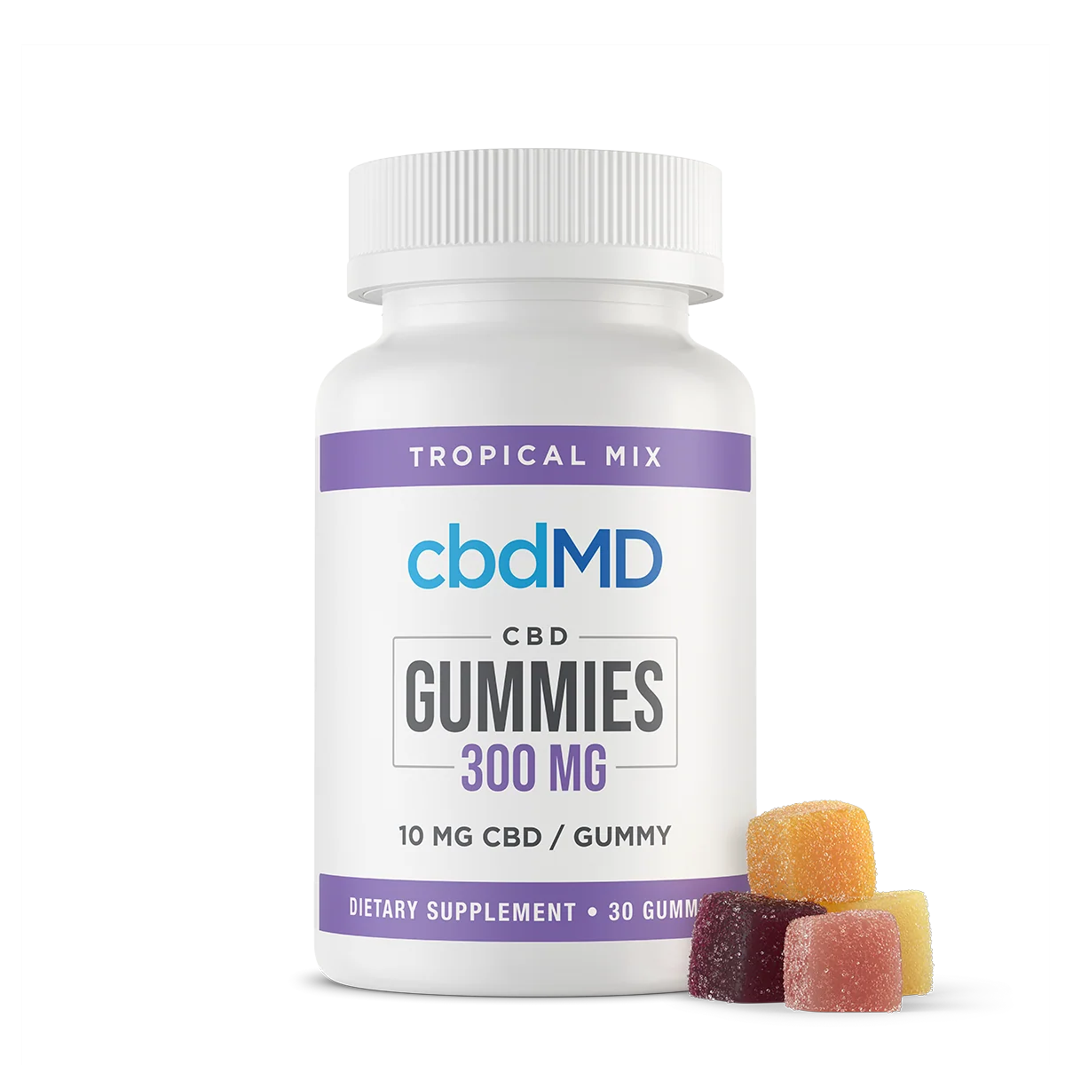cbdMD Tropical Gummies 300 MG 30 Count