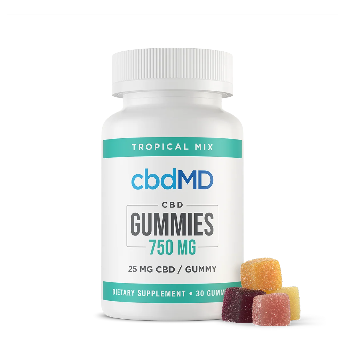 cbdMD Tropical Gummies 750 MG 30 Count