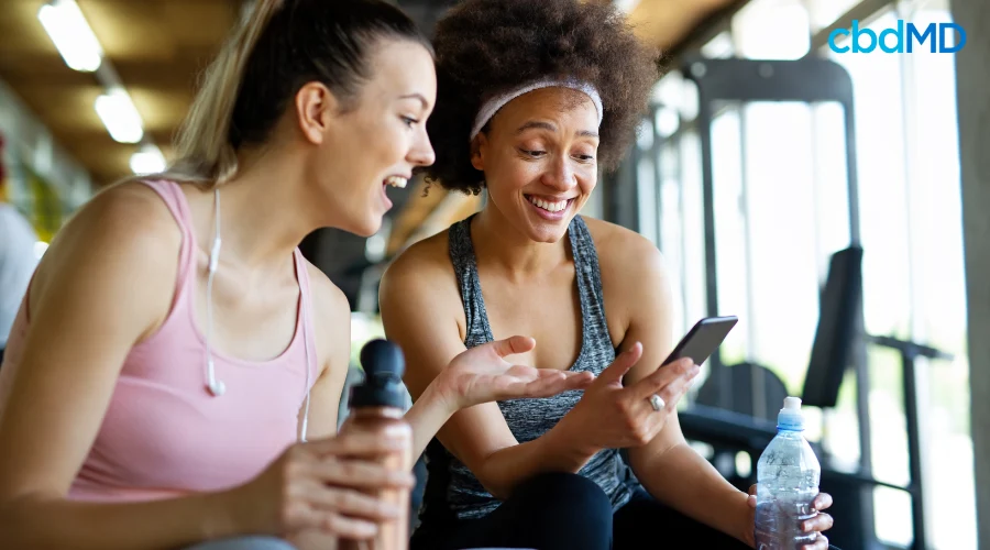 Happy Women at Gym to Promote Physical and Mental Health